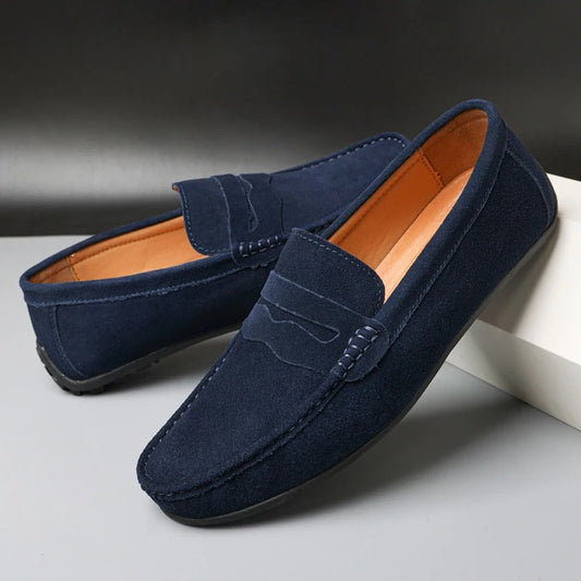 King Shop Luksuriøse Ruskind Loafers