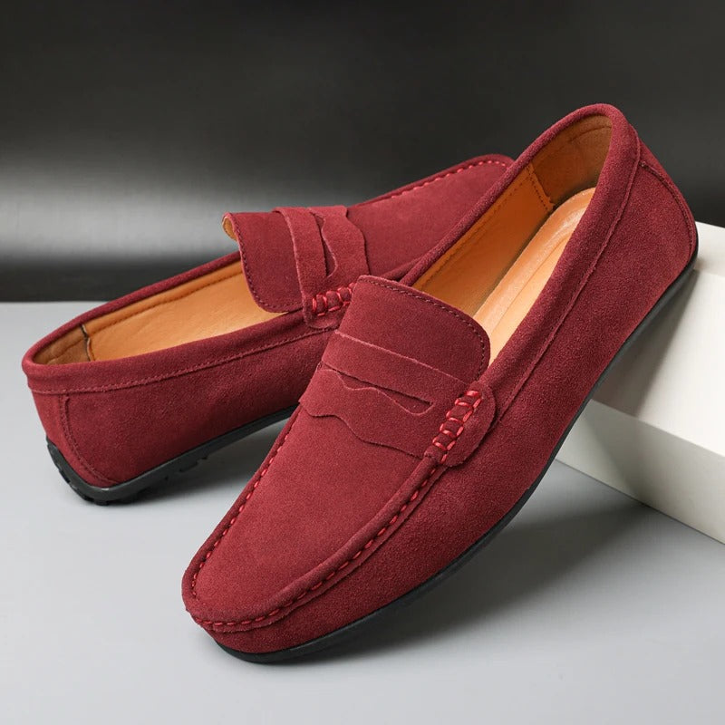 King Shop Luksuriøse Ruskind Loafers